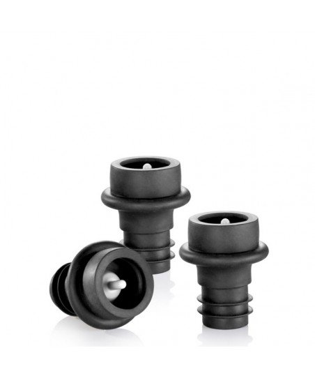 Tapones (¡Juego de 2pzas!) [TESCOMA] para Bomba de VACÍO UNO VINO