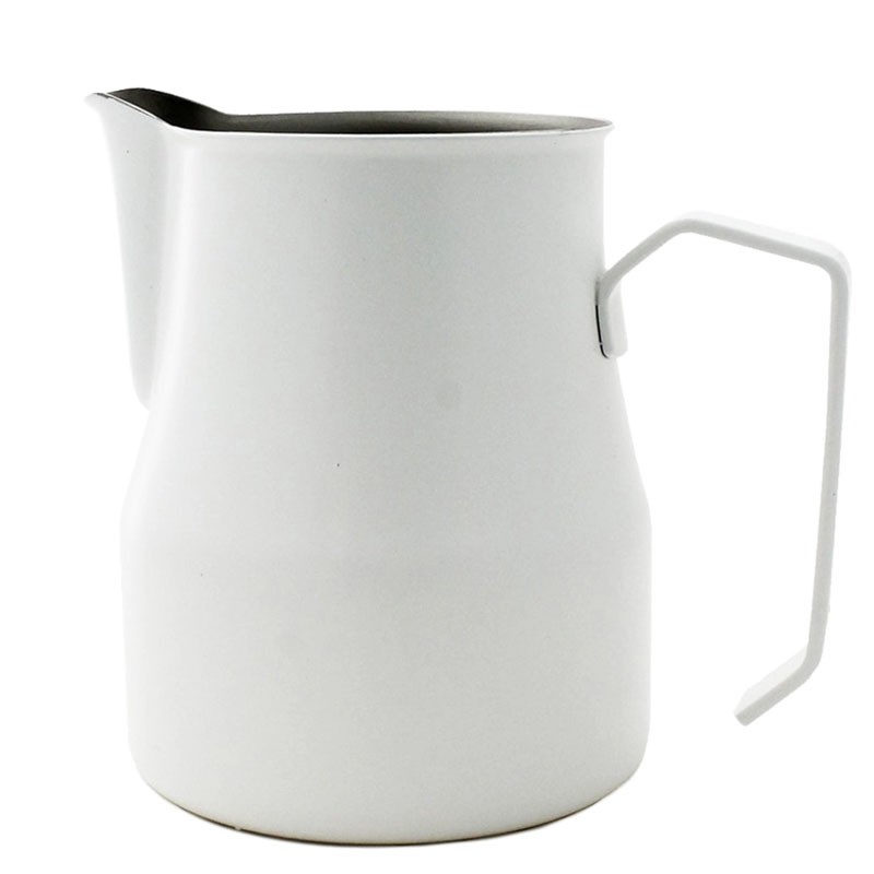 WHITE 500ml Milk Jug [MOTTA] Barista Pitcher