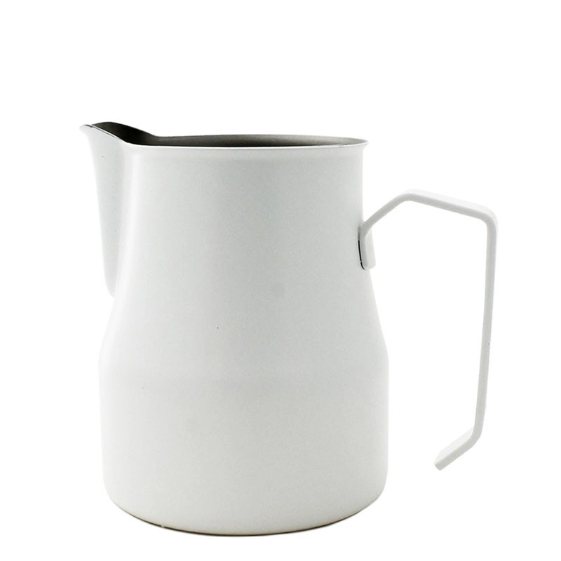 WHITE 350ml Milk Jug [MOTTA] Barista Pitcher