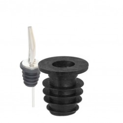 Liquor Bottle Speed Pourers Stainless Steel Bar pourers Tapered Spout with Rubber Dust Cap | Wish