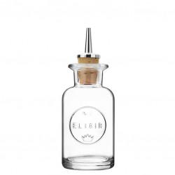 Botella Bitter ELIXIR No.2 [BORMIOLI] con Dosificador 100ml