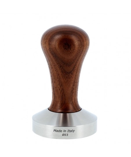 Prensador Café Ø 53 [MOTTA] con Mango de Madera NOGAL ITALIANO - Tamper 9V768X