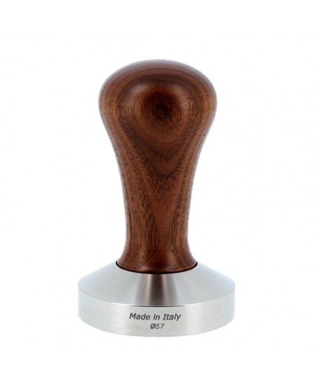 Coffee Tamper 57 Ø [MOTTA] with ITALIAN WALNUT Handle