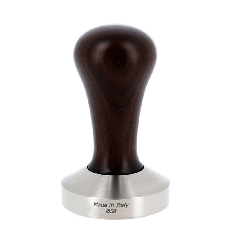 Coffee Tamper Ø 58 [MOTTA] with BLACK Wood Handle