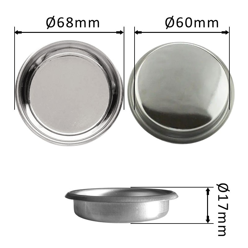 Filtro CIEGO 58 Ø para Limpiar la Máquina de Café Espresso