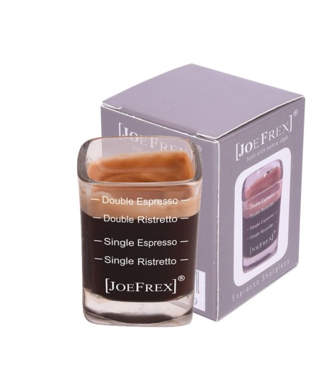 BARISTA Shot glass [JoeFREX] MARKED for Coffee Dosage Adjustment