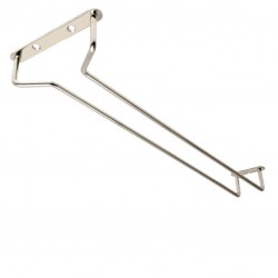 Glass Hanger Rack - CHROME plated 41cm