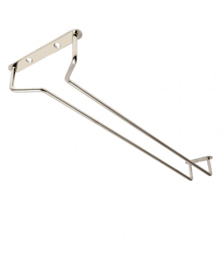 Soporte de Copas - Riel Suspendido CROMADO 41cm