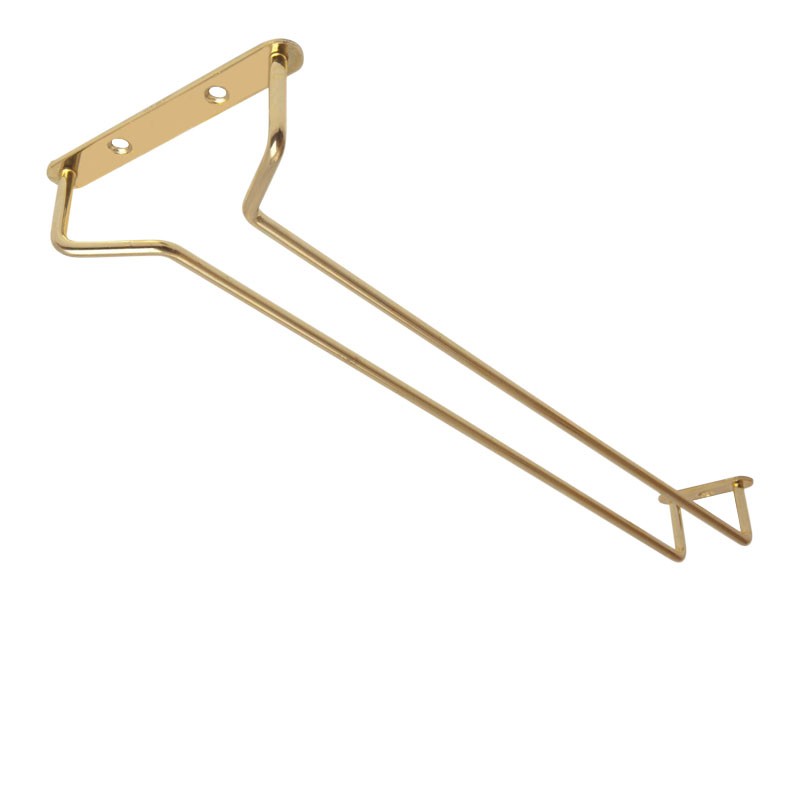 Glass Hanger Rack - GOLD plated 41cm