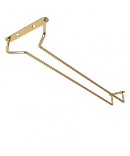 Glass Hanger Rack - GOLD plated 41cm