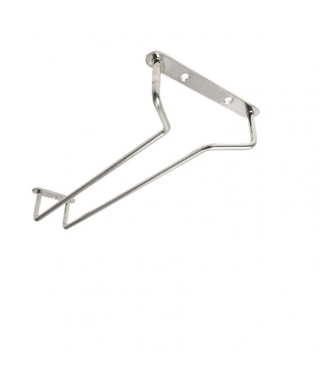 Soporte de Copas - Riel Suspendido CROMADO 25,4cm 3691CHR