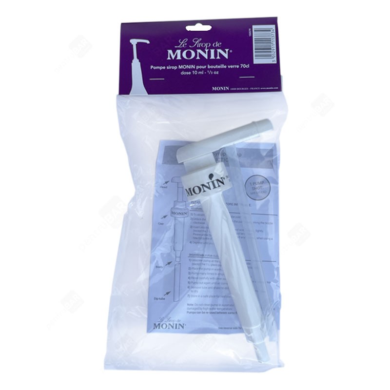 Bomba Dosificadora de SIROPE 10ml [MONIN] para Botella 0,7L