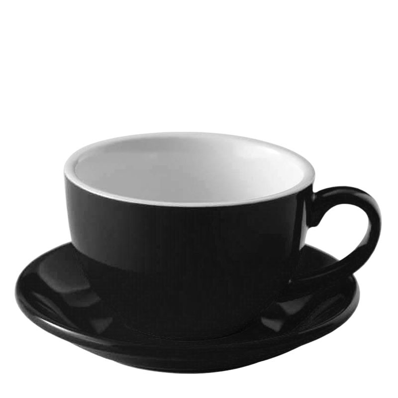 CAPPUCCINO Set [BARISTA LINE] Porcelain Black 240ml
