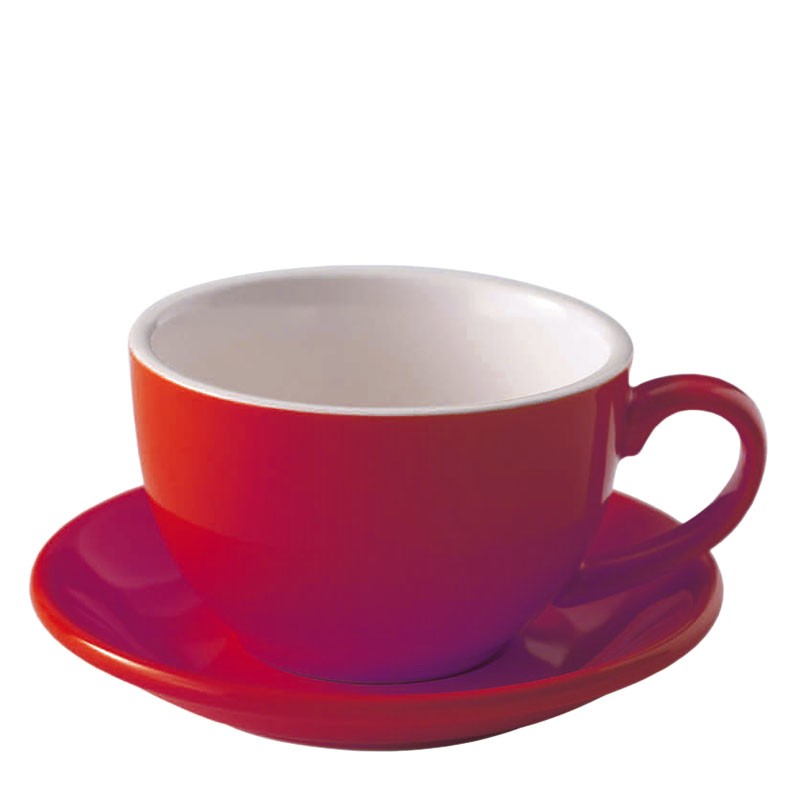 CAPPUCCINO Set [BARISTA LINE] Porcelain Red 240ml