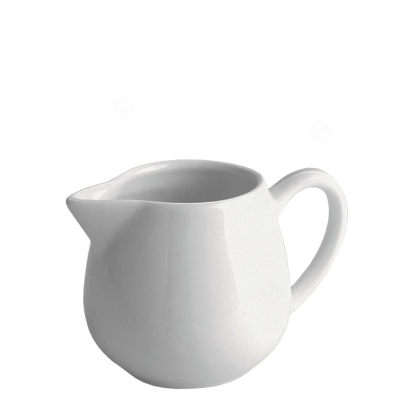 Jarra de Leche / Vertedor de Salsa 40ml [BARISTA LINE] Porcelana BLANCA B2708