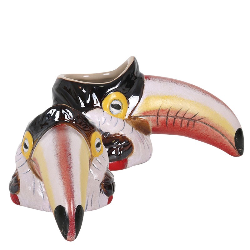 Vaso TIKI - TUCAN (Cerámica) 280ml B1049027