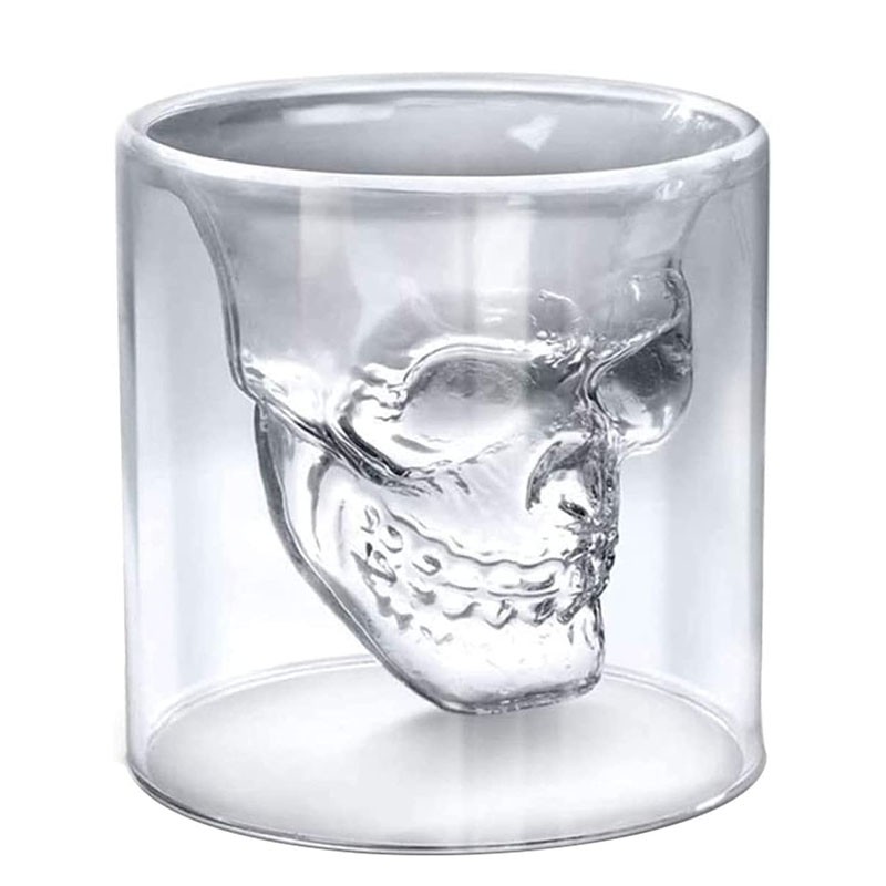 SKULL Shape glass 220ml B803071