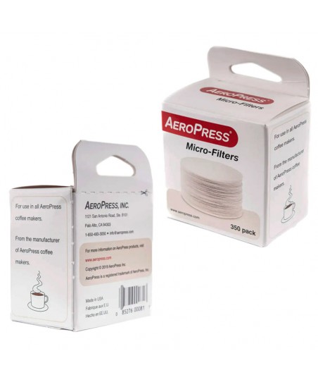 Microfiltros de Papel para Cafetera [AeroPress] 350pzas