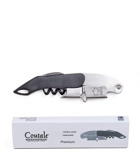 PREMIUM Sommelier [COUTALE] Corkscrew with Double Lever