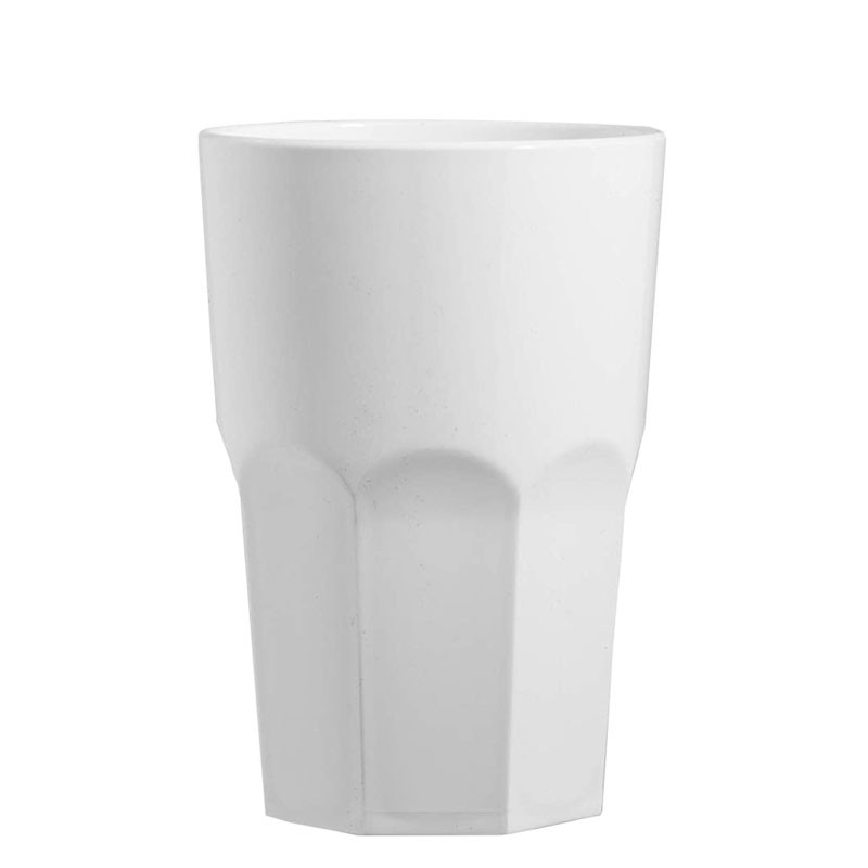Vaso GRANITY (Policarbonato) Long Drink (Blanco) 400ml