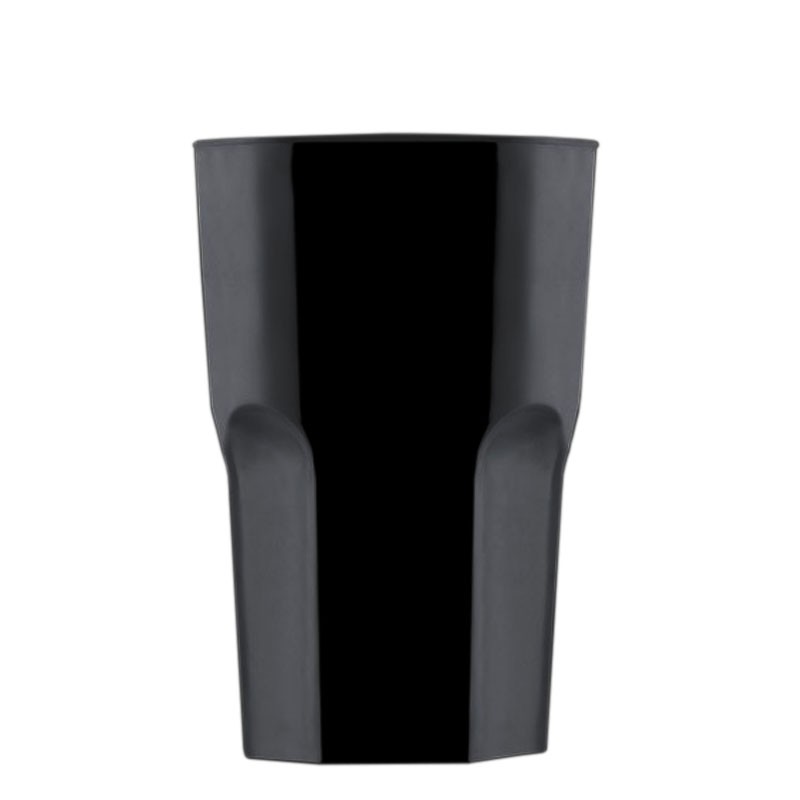 GRANITY (Polycarbonate) Long Drink glass (Black) 400ml