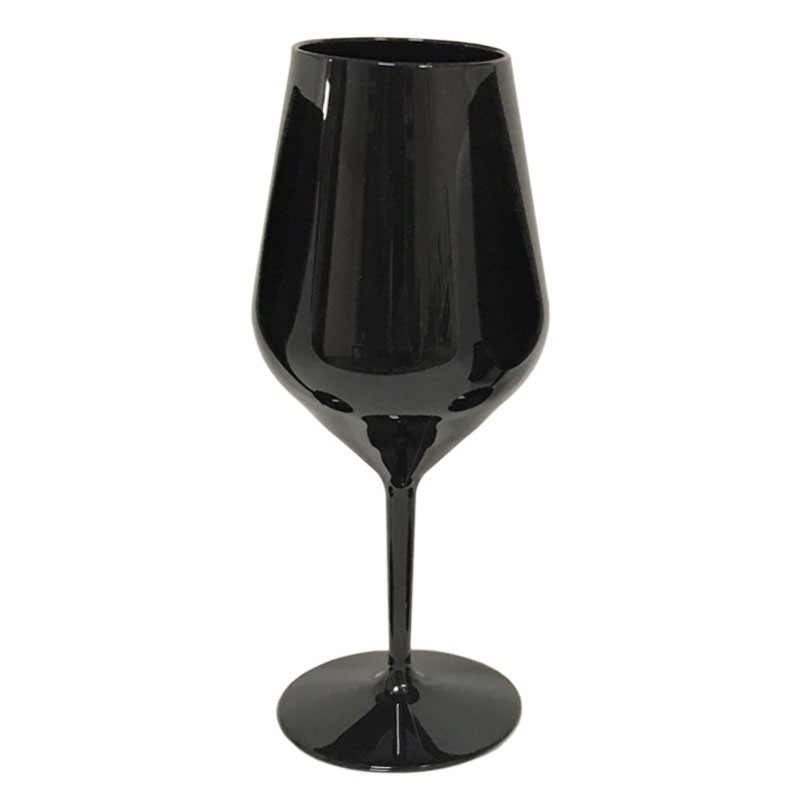 Copa TRITAN (Policarbonato) Vino (Negro) 470ml