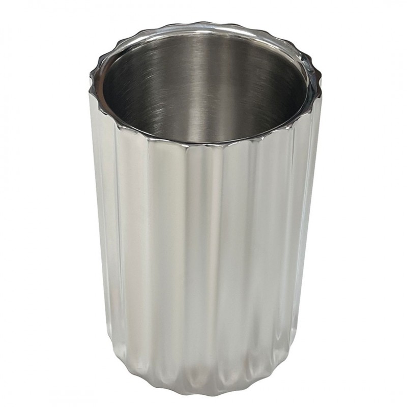 Double Walled Elegant ART DECO – Cooler for 1 Bottle of Wine or Champagne