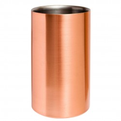 Cubo Enfriador de Vino, COBRE de Doble Pared, para 1 Botella