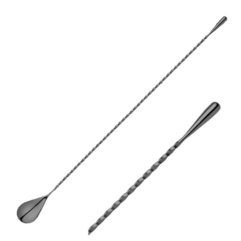 Cucharilla TEARDROP 40cm NEGRO GunMETAL - BarSpoon