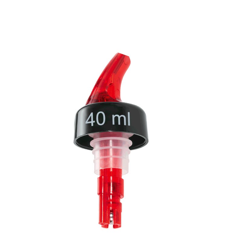Pourer AUTOSTOP 40ml - Plastic with Metal Ball