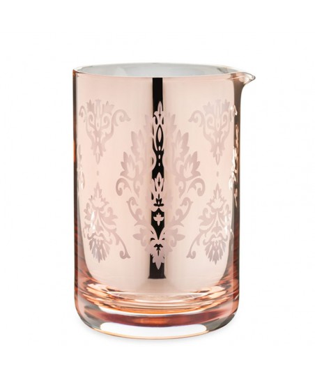 Vaso Mezclador de Vidrio PHEIDIAS color COBRE 600ml - Mixing Glass