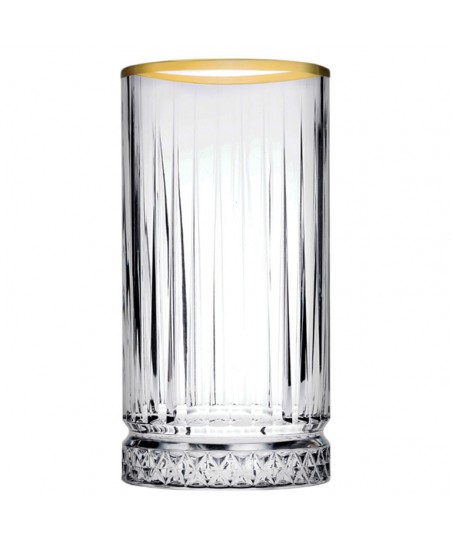 Vaso ELYSIA "GOLDEN TOUCH" Cooler [PASABAHCE] 435ml