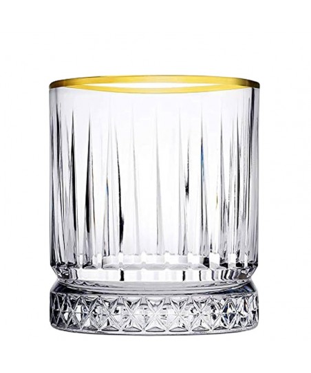 Vaso ELYSIA "GOLDEN TOUCH" Double Old Fashioned [PASABAHCE] 355ml