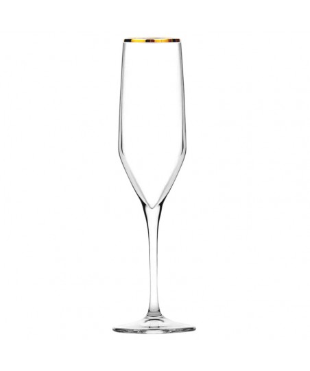NAPA GOLDEN TOUCH Champagne Flute glass [PASABAHCE] 200ml