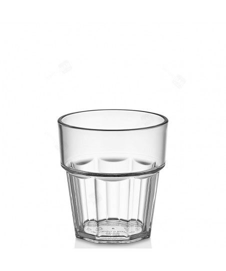 Vaso GASTRO (Policarbonato) Rocks (Transparente) 250ml