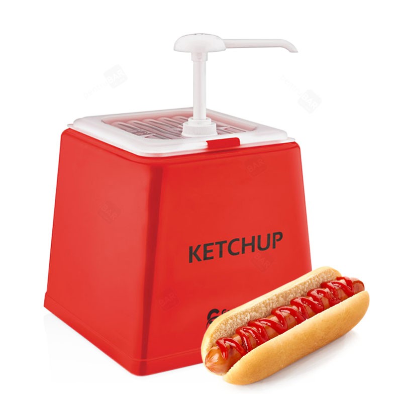 KETCHUP Pump Dispenser 2,5L