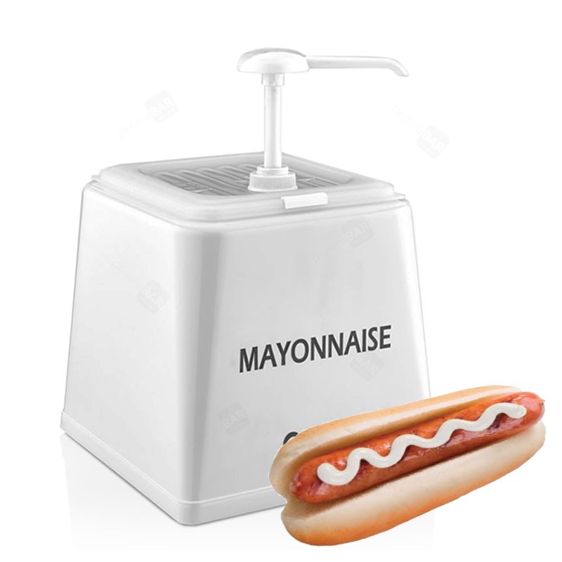 Dispensador de MAYONESA 2,5L con Bomba