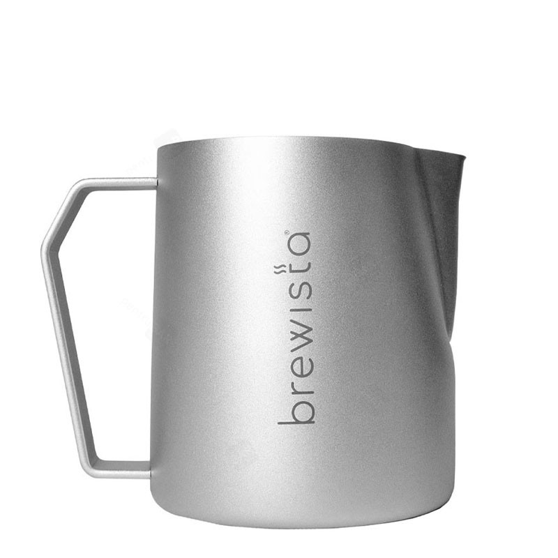 Jarra de Leche 480ml PLATA MATE "PRECISION" [BREWISTA] Milk Jug con Termómetro