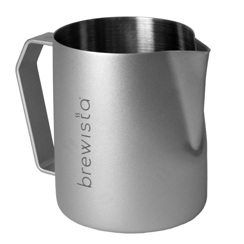 Jarra de Leche 720ml PLATA MATE "PRECISION" [BREWISTA] Milk Jug con Termómetro