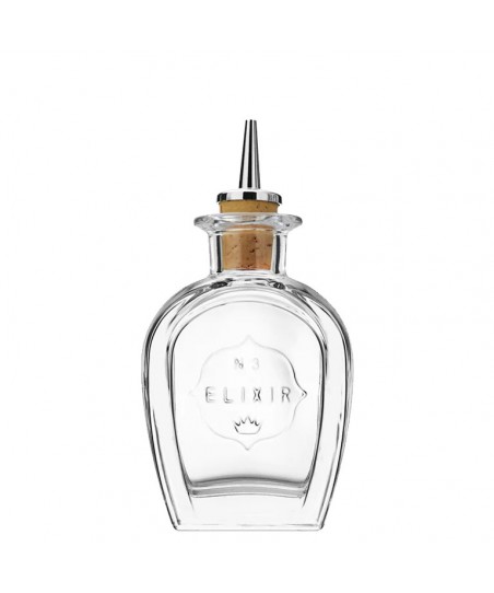 Botella Bitter ELIXIR Nr.3 [BORMIOLI] con Vertedor 100ml