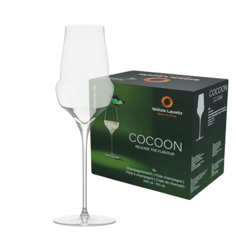 Copa COCOON (Cristal) Flauta de Champán [STÖLZLE] 340ml