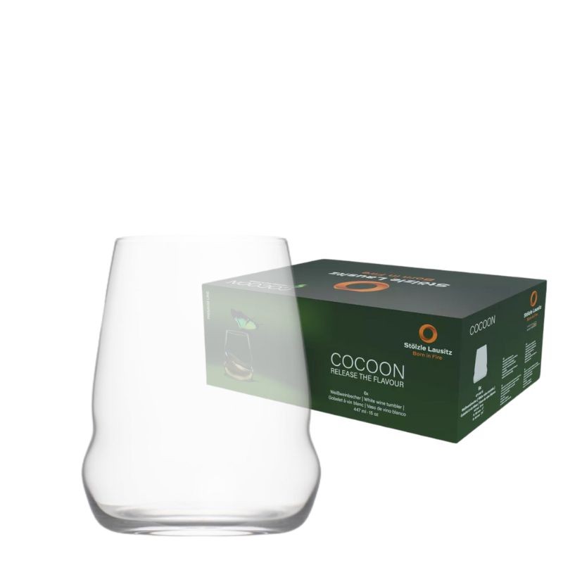 Vaso COCOON (Cristal) Agua / Universal [STÖLZLE] 447ml