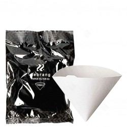 Filtro de Papel ZEBRANG V60, Tamaño 01 [HARIO] ZB-VCF-01-50W, 50 hojas