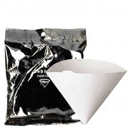 ZEBRANG V60 Paper Filter, Size 02 [HARIO] ZB-VCF-02-50W, 50 sheets