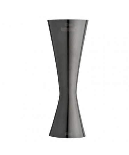 Jigger AERO 25 /50ml Premium BLACK CE Marked [UrbanBAR] Volume Measure, Metal