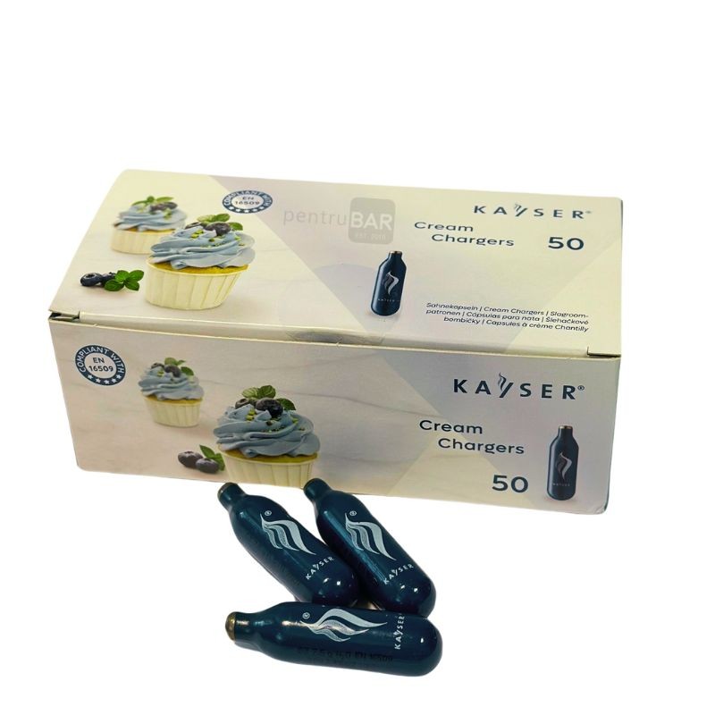 N2O gas Chargers [KAYSER] for WHIP Creamer Siphon