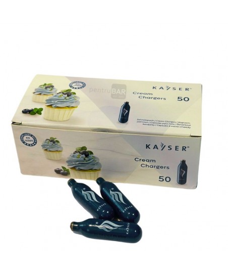 N2O gas Chargers [KAYSER] for WHIP Creamer Siphon