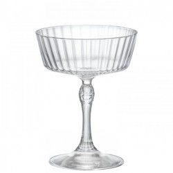 AMERICA 20's Fizz / Champagne Coupe glass [BORMIOLI] 275ml