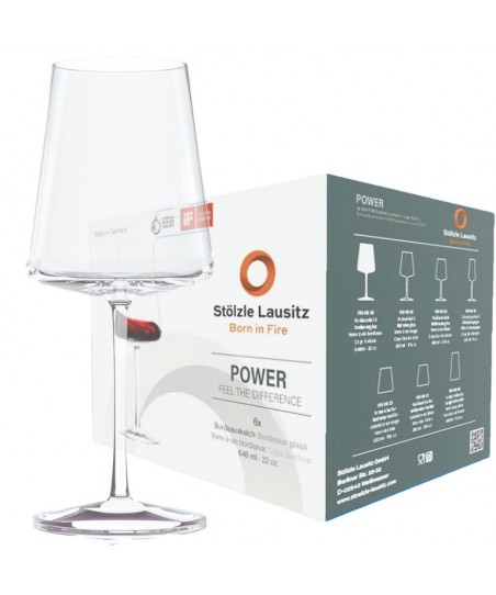 Copa POWER (Cristal) Vino Bordeaux [STÖLZLE] 648ml