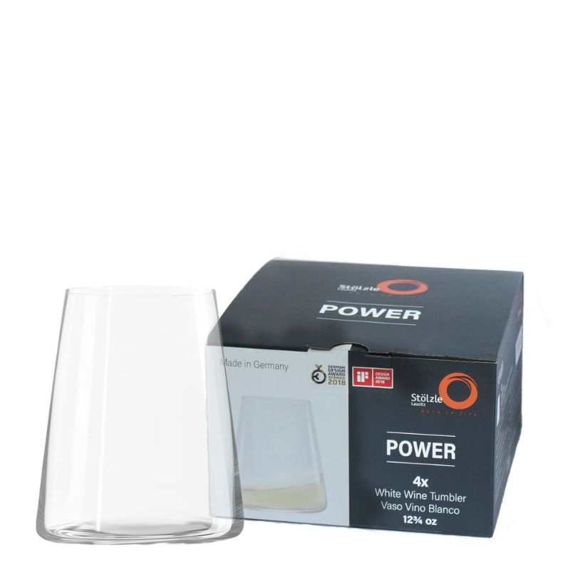 POWER (Crystal) Water glass [STÖLZLE] 380ml